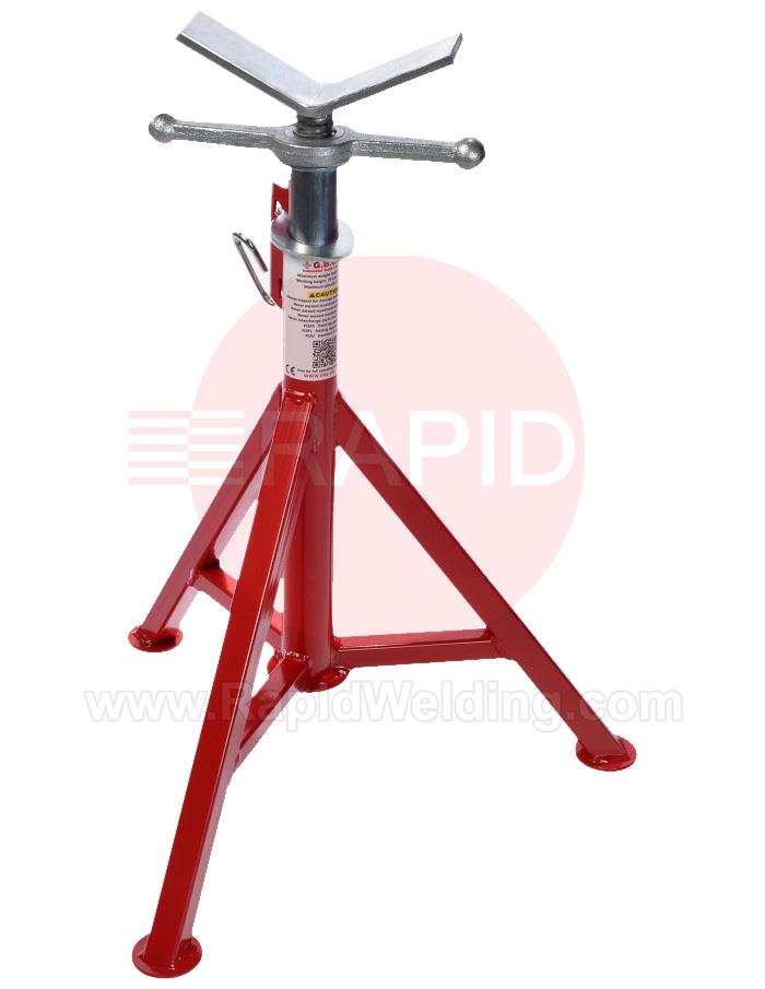 TPS300  Pipe Jack 3 Tri Fixed Leg Height Adjustable Stand (Base Only)